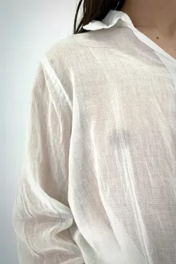 Simple Shirt - Cotton Voile shirt | LuckStar Ibiza