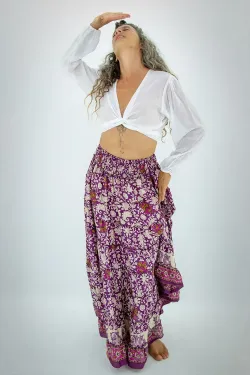 Gipsy Skirt - Falda larga estilo ibicenco | LuckStar Ibiza