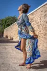 Lola Long Wrap Soft - Long wrap dress | LuckStar Ibiza