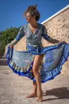 Lola Long Wrap Soft - Long wrap dress | LuckStar Ibiza