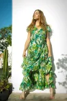 Lola Long Wrap - Voile Cotton Wrap Dress | LuckStar Ibiza