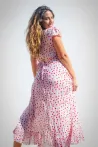 Lola Long Wrap - Voile Cotton Wrap Dress | LuckStar Ibiza
